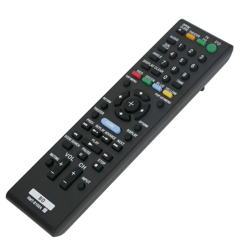 WINFLIKE New Remote Control RMT-B102A Replace Compatible with Sony Blu-ray DVD Player BDP-S350 BDPS350 BDP-S350B BDPS350B BDP-S550 BDPS550 - Image 1